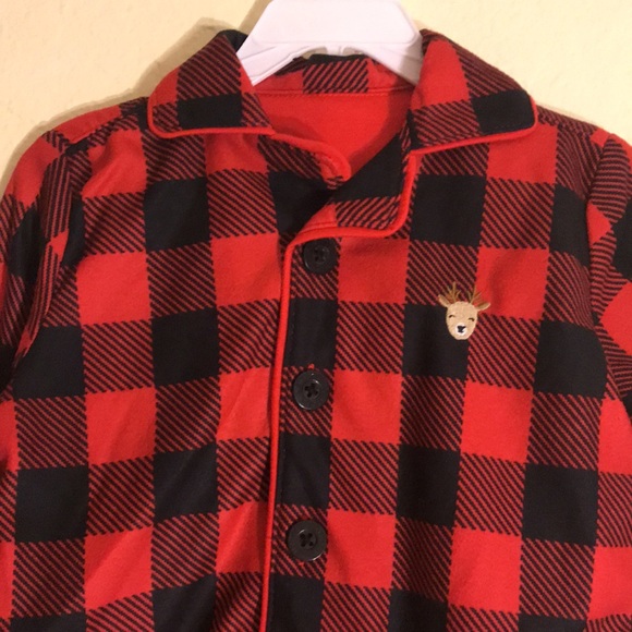 Carter's Toddler 2Pc Check Fleece PJs, 2T, NEW! - Picture 3 of 16